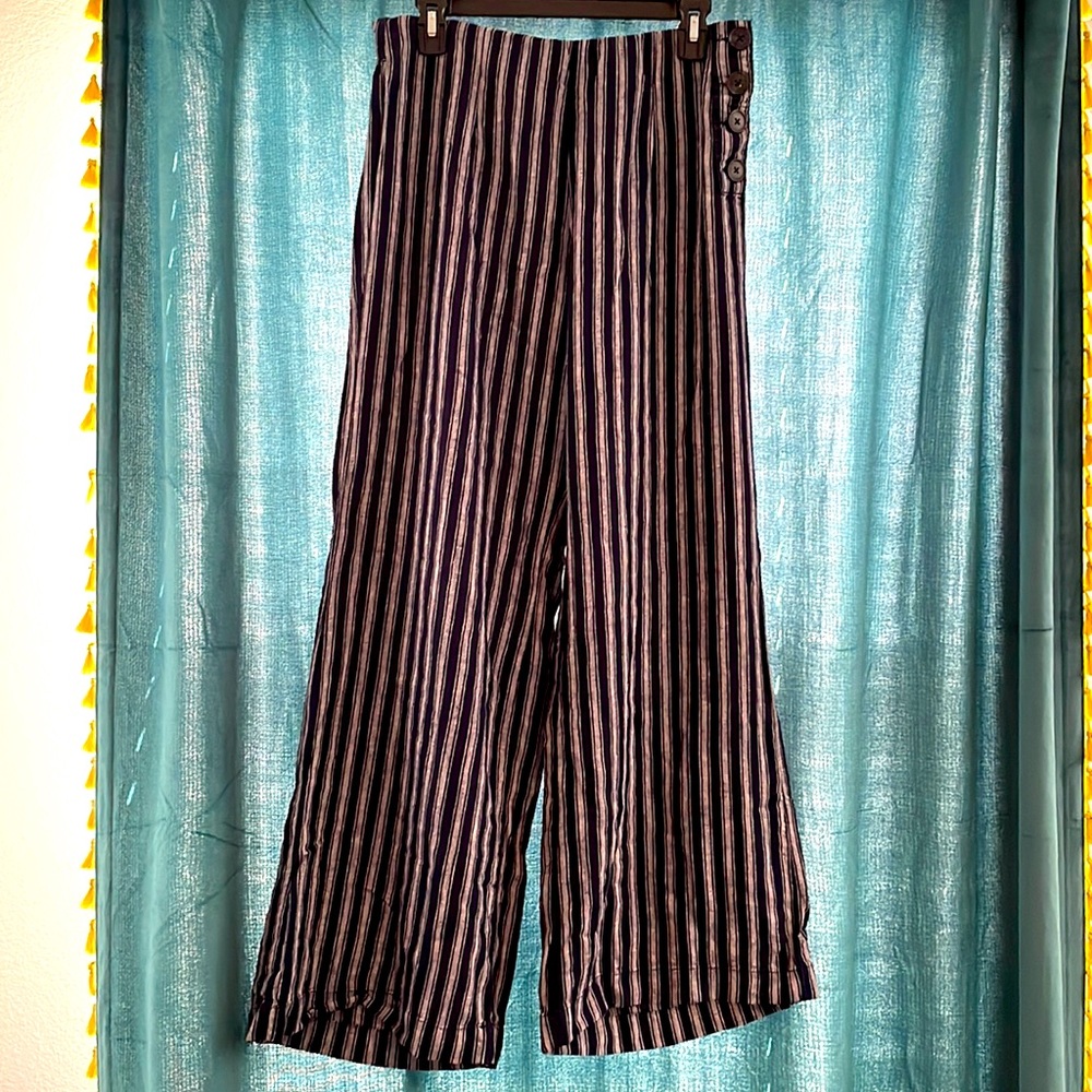 GAP linen wide leg pants